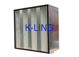 4 V filtro dell'aria HEPA bancario 99,995% 0,3um Per filtrazione dell'aria industriale