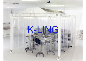 Locale senza polvere modulare di Softwall del laboratorio del fan di EBM/stanza pulita classe 10000 dell'ospedale
