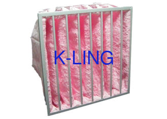 Multi fibra di vetro riutilizzabile della fibra sintetica di filtro dell'aria di ventilazione del condizionamento d'aria della tasca