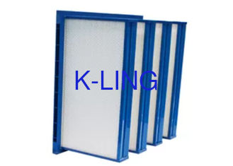Efficienza media di pagina V della Banca di filtro dell'aria di plastica della tasca 4500 volume di aria del ³ /h di m.