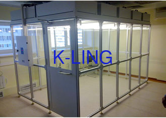 La struttura di alluminio Softwall di profilo dell'OEM pulisce la cabina d'erogazione di iso 7 di iso 5 della sala