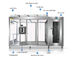Stanza pulita modulare di Hardwall della classe 1000 con il filtro dell'aria di alta efficienza