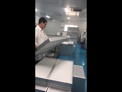 Filtro a celle a V MERV16 con media HEPA e telaio in plastica ABS, area 14 mq