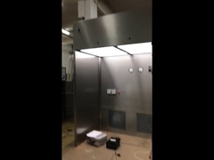 Pannelli Sandwich Antincendio Softwall Clean Booth con Porta Stagna in Acciaio