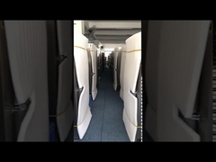 Stanza della cascata di particelle del filtro da alta efficienza H13 con la macchina pulita della scarpa per la fabbrica dell'alimento