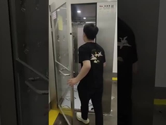 Doccia d'aria per ambienti puliti in acciaio inossidabile personalizzata con filtro d'aria HEPA