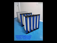 Filtro di plastica a V per filtrazione e prestazioni in ambienti industriali