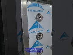 Doccia d'aria in acciaio inossidabile per camera bianca Classe 100 con controllo a microcomputer e flusso d'aria di 1000-1500 m³/h