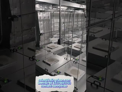 Unità di filtro di ventole a foglio galvanizzato con peso di 125 kg e basso livello di rumore di 45 dB