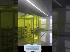 Sala pulita a parete morbida unidirezionale o non unidirezionale per l'industria farmaceutica