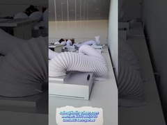 Cabina per camera bianca portatile a pareti morbide Classe 100 per l'industria dei semiconduttori