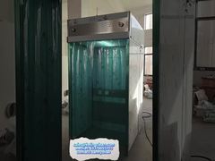 PLC controllato in acciaio inossidabile cabina di distribuzione capacità personalizzata colore argento