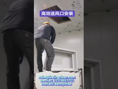 99.97% efficienza del filtro scatola di filtro Hepa per l'unità di trattamento dell'aria in camera pulita