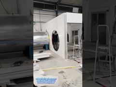 Classe 100000 Camera pulita a parete morbida priva di polvere con FFU