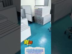 Filtro aria HEPA con media in fibra di vetro a mini-pieghe di colla a caldo per l'industria farmaceutica