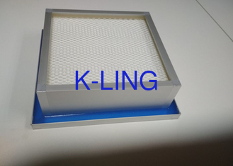 Struttura di alluminio del gel H14 della guarnizione di Mini Pleat HEPA della scatola laterale di filtro dell'aria