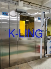 Tunnel di doccia in acciaio inossidabile con filtro HEPA a mini pieghe