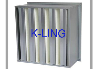 Efficienza V filtro dell'aria con perline di fusione Holt Spacer EVA Gasket Fibre Media di vetro
