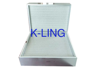 U15 Efficienza Filtro d'aria piatto in fibra di vetro Mini Hepa Ulpa Hot Melt Seal