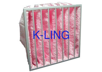 Filtro dell'aria multi- F6 - della tasca della fibra di vetro del sistema di HVAC efficienza F8 per la serra