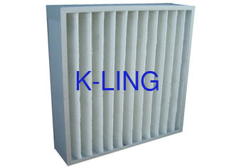 Filtro dell'aria della tasca pieghettato polvere di capacità elevata per il sistema primario di HVAC di filtrazione