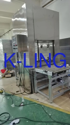 Mini piegature HEPA filtro doccia d'aria efficienza del flusso d'aria con pannello di controllo microelettronica