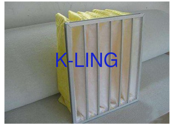 Customizzare filtro dell'aria del sacchetto Leggio di alluminio Cornice Tolleranza all'umidità F9 Efficienza