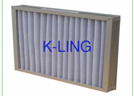 Filtri d'aria a pannello plisato di spessore 96 mm con efficienza G4 e porosità personalizzabile
