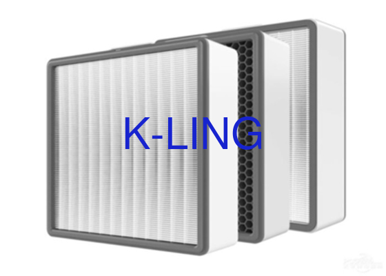 Sistema di ventilazione Filtri d'aria a pannelli a piatto con porosità 5um ed efficienza MERV 8