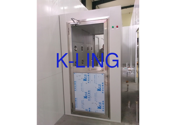 PLC controllato in acciaio inossidabile doccia d'aria in camera pulita con dimensioni personalizzate