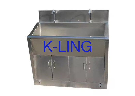 Spessore in acciaio inossidabile da 1-1,2 mm Personalizzato Mani libere Lavabo bianco / grigio