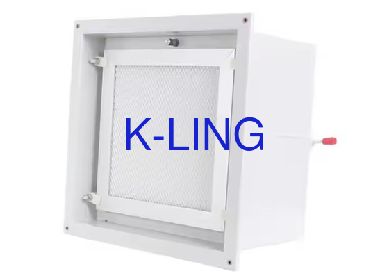Box di filtro terminale personalizzabile con durata ≥ 50000h e tipo di filtro HEPA