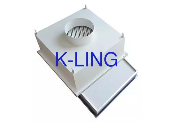 Box terminale HEPA filtro personalizzato con 200CFM flusso d'aria e DOP Port