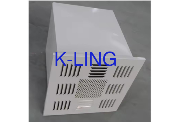 200 CFM scatola filtro HEPA in acciaio rivestita in polvere con basso livello di rumore ≤50dB e lunga durata