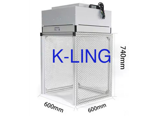 Classe 100-100000 Camera pulita a parete morbida con filtro HEPA H14 a telaio personalizzato