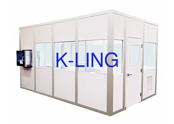 Booth di pulizia mobile / capannone di pulizia con pressione dell'aria ± 20Pa Tutte le dimensioni e i tipi personalizzabili