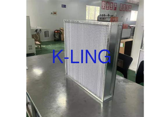 Filtro ULPA Hepa con telaio in lega di alluminio e fibra di vetro 10 kg di peso