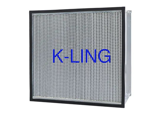 Filtro adesivo a fusione calda con telaio in alluminio ultra efficiente e dimensioni personalizzate