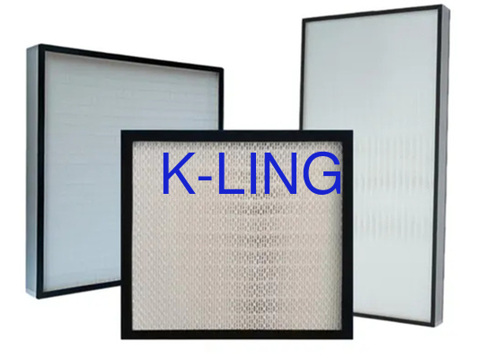 Mini-Pleats Tipo H14 filtro dell'aria per la stanza pulita E 0,45m/S velocità dell'aria