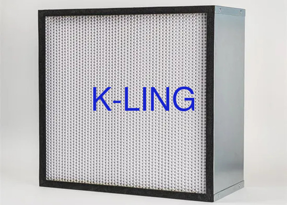 Pieghe Tipo Mini Pieghe Filtro d'aria HEPA 1220*610*70mm O Colla di sigillo AB personalizzata