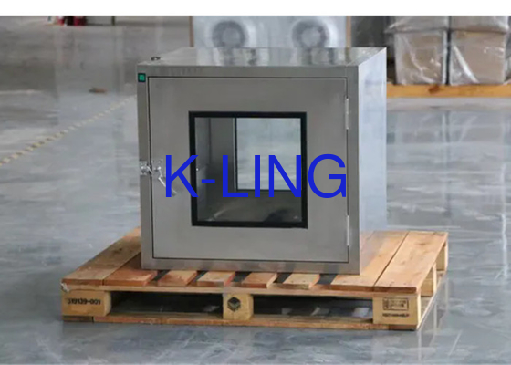 Zona di lavoro interna 600*600*600mm Pass through window con superficie lucidata