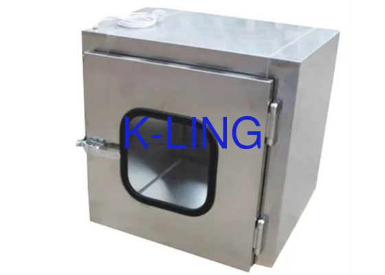 600*600*600mm Zona di lavoro interna Casella di accesso al bagno pulito con sollevamento e atterraggio personalizzabili