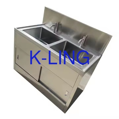 1175*875*350mm Lavabo in acciaio inossidabile 6 x 2 PCS Lampada UV per pulizia pesante e igienica
