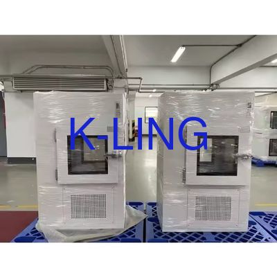 Scatola di passaggio in acciaio inossidabile Regolabile Doccia ad aria Tempo 0-99s Capacità 50L Per camera pulita farmaceutica