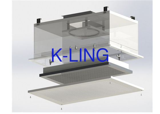 Soffitto di alta efficienza e diffusore terminale del filtrante della parete HEPA per il locale senza polvere