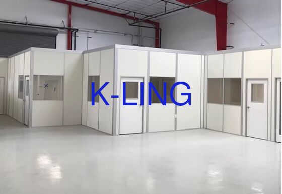 Customizable Modular Cleanroom System Relocatable And Reconfigurable For ISO5 To ISO8 Standards (Sistema di pulizia modulare e riconfigurabile per gli standard ISO5 a ISO8)