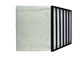 Dimensioni su ordinazione di HVAC della vetroresina F7 di filtro dell'aria lavabile della tasca