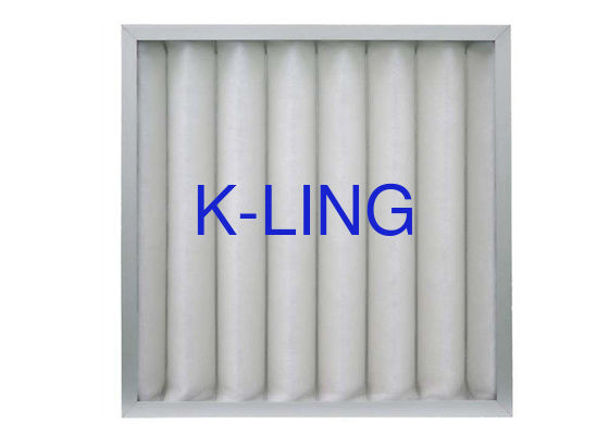 Struttura del metallo di efficienza del cavo saldata filtri dell'aria G1 G2 G3 G4 del pannello pieghettata dimensione su ordinazione