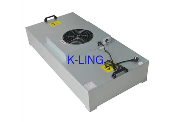 Lamiera galvanizzato dell'unità di filtraggio del fan di dimensione standard di 220VAC 50Hz per stanza pulita