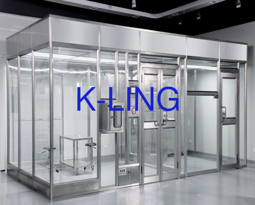 Locale senza polvere di H14 Hardwall con il trattamento di superficie di lucidatura ≥500 Lux Lighting